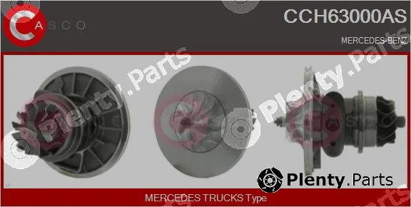 Casco CCH63000AS — Core assembly, turbocharger