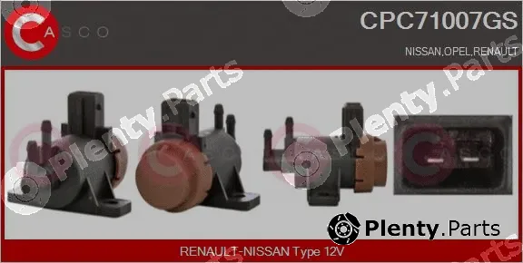 Casco CPC71007GS — Pressure Converter, exhaust control