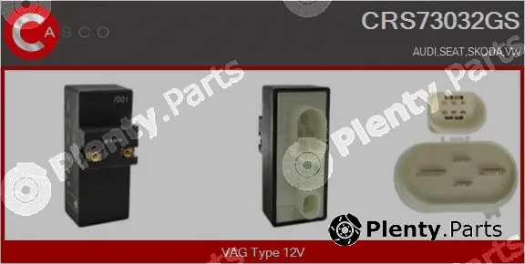 Casco CRS73032GS — Control Unit, air conditioning