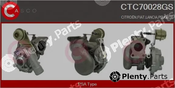 Casco CTC70028GS — Charger, charging (supercharged/turbocharged)