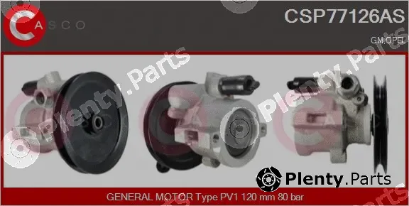 Casco CSP77126AS — Hydraulic Pump, steering