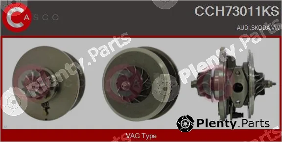 Casco CCH73011KS — Core assembly, turbocharger
