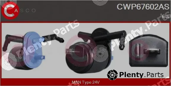 Casco CWP67602AS — Washer Fluid Pump, window cleaning