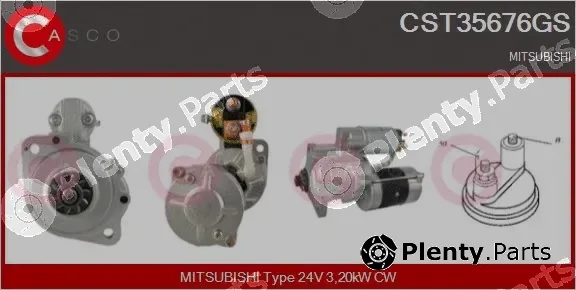 Casco CST35676GS — Starter