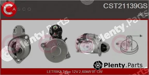 Casco CST21139GS — Starter