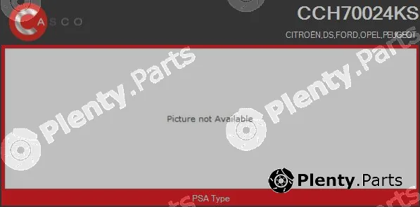 Casco CCH70024KS — Core assembly, turbocharger