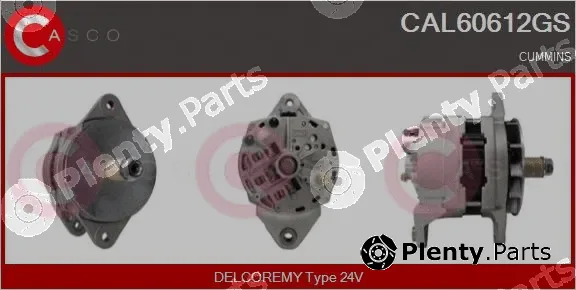 Casco CAL60612GS — Alternator