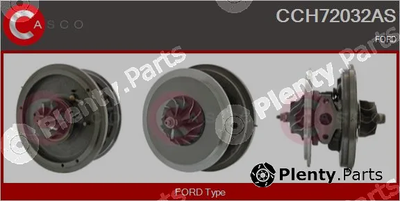 Casco CCH72032AS — Core assembly, turbocharger