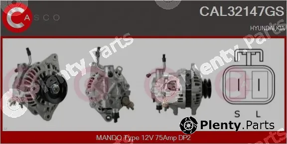 Casco CAL32147GS — Alternator