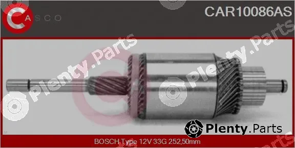 Casco CAR10086AS — Armature, starter