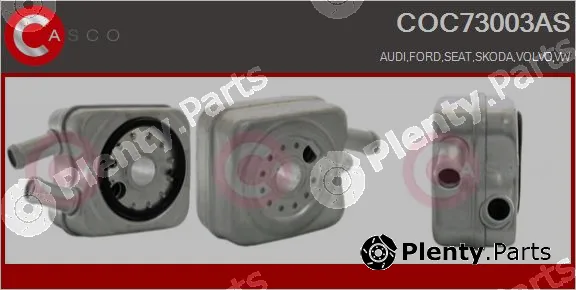 Casco COC73003AS — Oil Cooler, engine oil