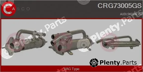 Casco CRG73005GS — Cooler, exhaust gas recirculation
