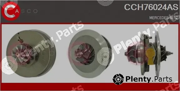 Casco CCH76024AS — Core assembly, turbocharger