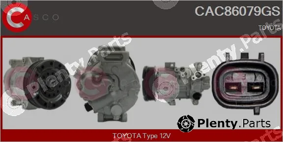 Casco CAC86079GS — Compressor, air conditioning