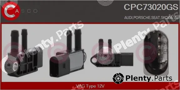 Casco CPC73020GS — Pressure Converter, exhaust control