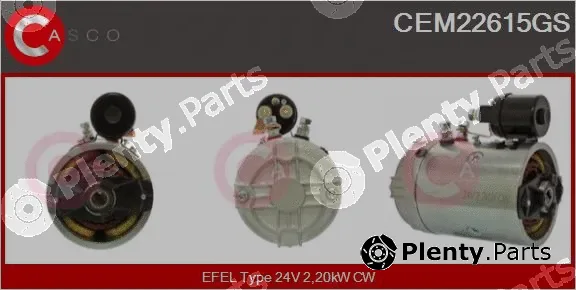 Casco CEM22615GS — Electric Motor