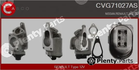 Casco CVG71027AS — EGR Valve