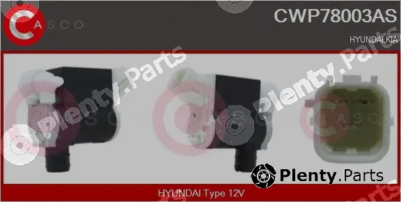 Casco CWP78003AS — Washer Fluid Pump, window cleaning