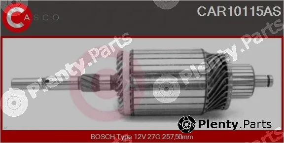 Casco CAR10115AS — Armature, starter