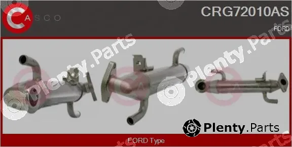 Casco CRG72010AS — Cooler, exhaust gas recirculation