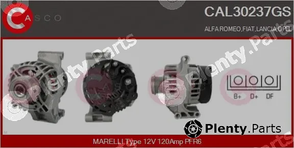 Casco CAL30237GS — Alternator