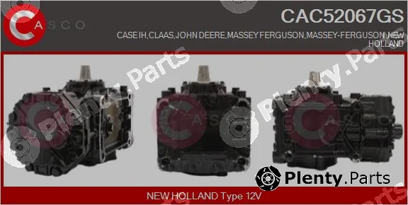 Casco CAC52067GS — Compressor, air conditioning