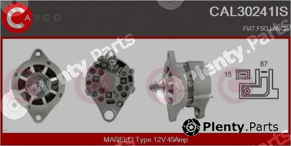 Casco CAL30241IS — Alternator