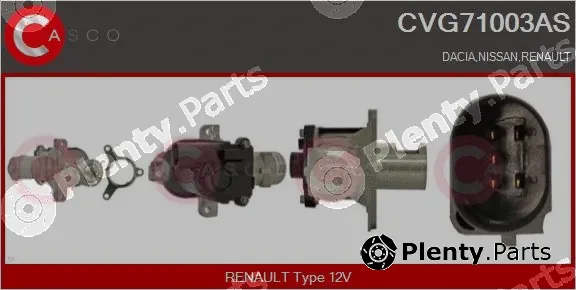 Casco CVG71003AS — EGR Valve