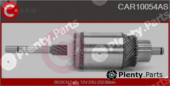 Casco CAR10054AS — Armature, starter