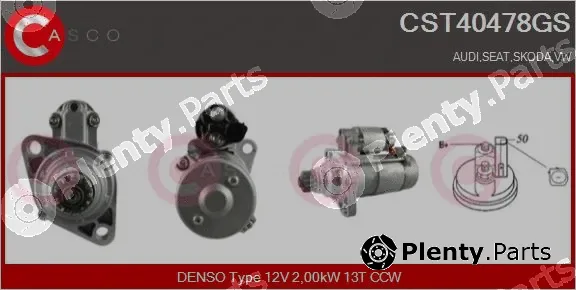 Casco CST40478GS — Starter
