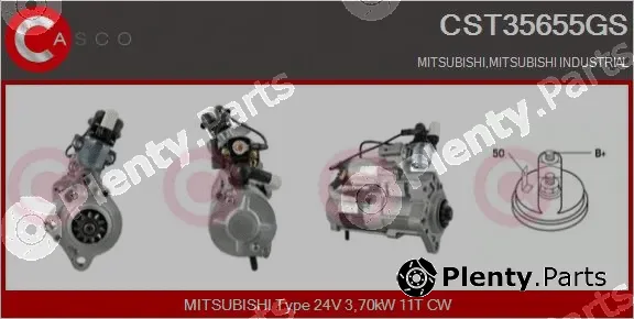Casco CST35655GS — Starter