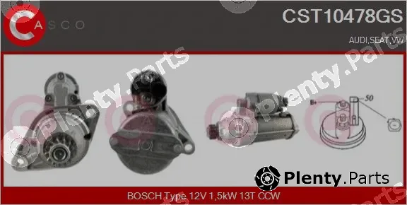 Casco CST10478GS — Starter