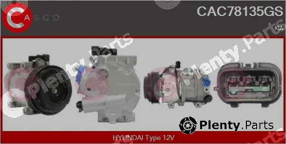 Casco CAC78135GS — Compressor, air conditioning