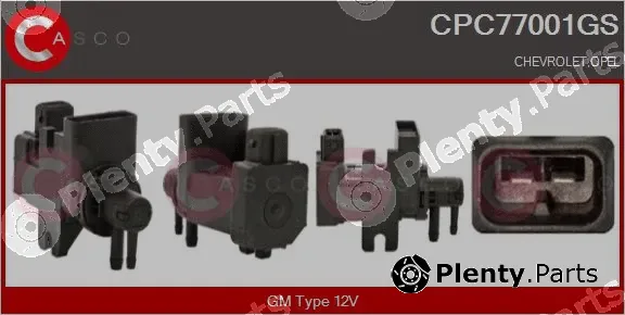 Casco CPC77001GS — Pressure Converter, exhaust control