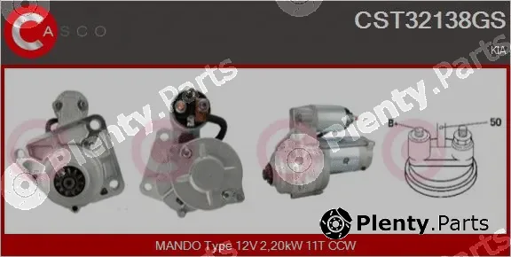 Casco CST32138GS — Starter