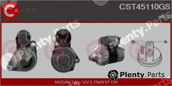 Casco CST45110GS — Starter