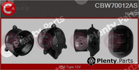 Casco CBW70012AS — Interior Blower