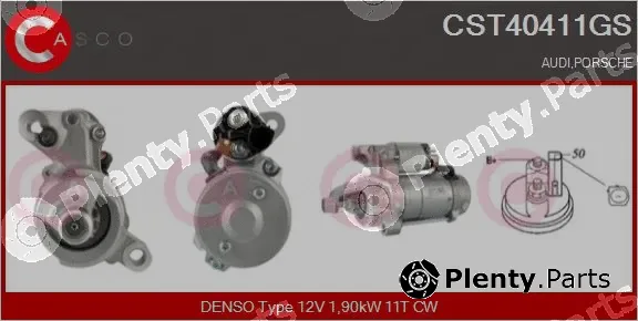 Casco CST40411GS — Starter