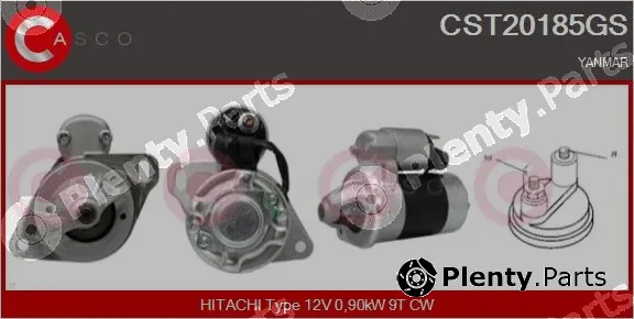 Casco CST20185GS — Starter