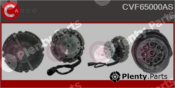 Casco CVF65000AS — Clutch, radiator fan