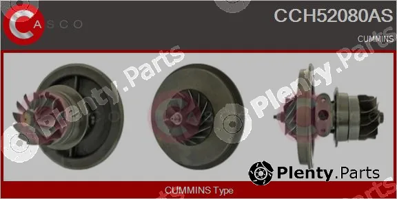 Casco CCH52080AS — Core assembly, turbocharger