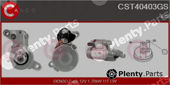 Casco CST40403GS — Starter