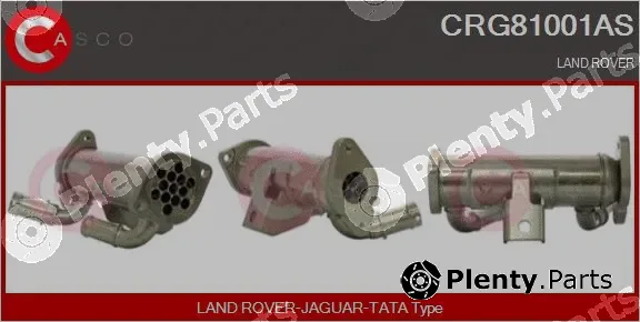 Casco CRG81001AS — Cooler, exhaust gas recirculation