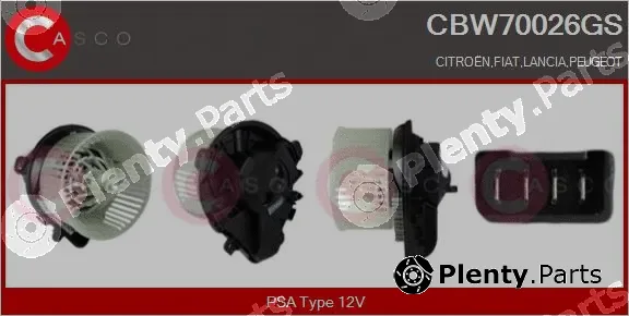 Casco CBW70026GS — Interior Blower