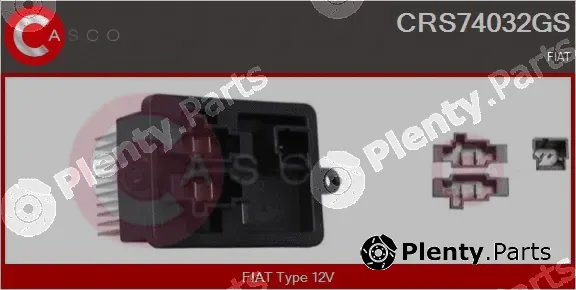 Casco CRS74032GS — Resistor, interior blower