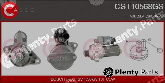 Casco CST10568GS — Starter
