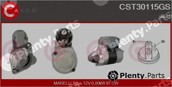 Casco CST30115GS — Starter