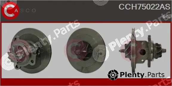 Casco CCH75022AS — Core assembly, turbocharger