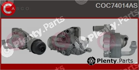 Casco COC74014AS — Oil Cooler, engine oil