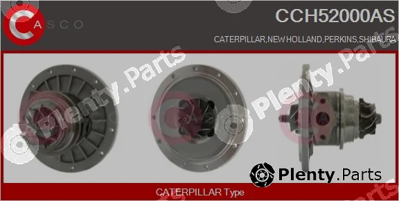 Casco CCH52000AS — Core assembly, turbocharger